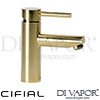Cifial 32404TH-X11 U PVD X11 Techno Mono Basin Mixer Tap Spare Parts